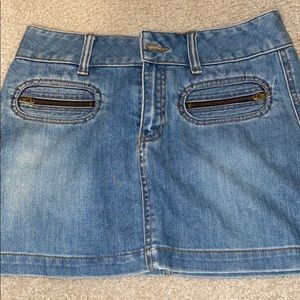 Vintage denim skirt
